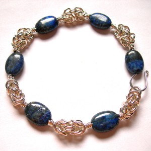 Lapis and Sterling Silver bracelet